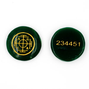Green Aventurine Zibu Coin
