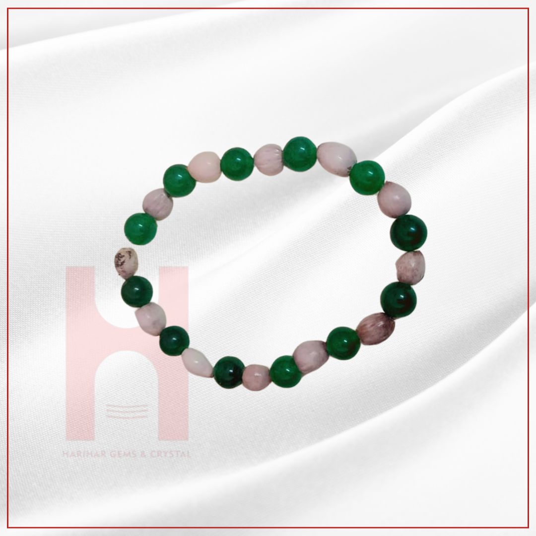 Green aventurine&Vaijanti bracelet