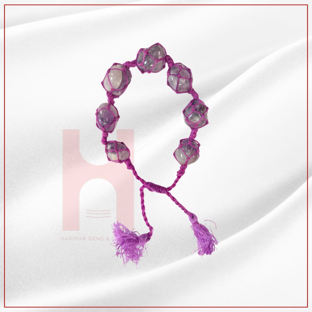 Amethyst bracelet